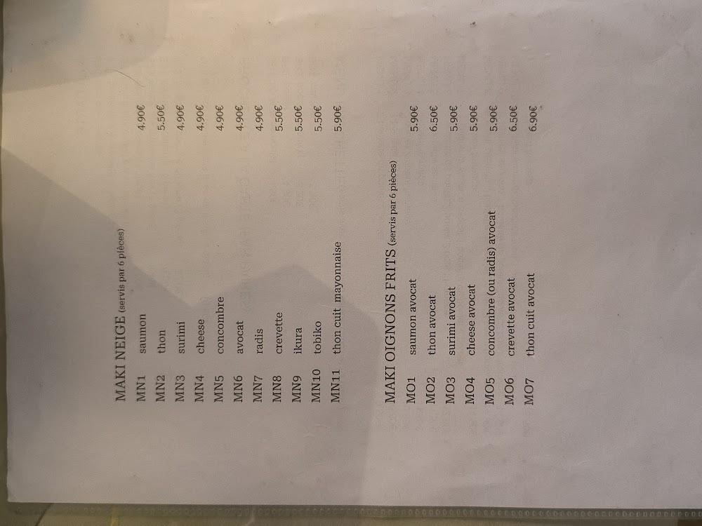 TOKYORAMA - Menu Image 2